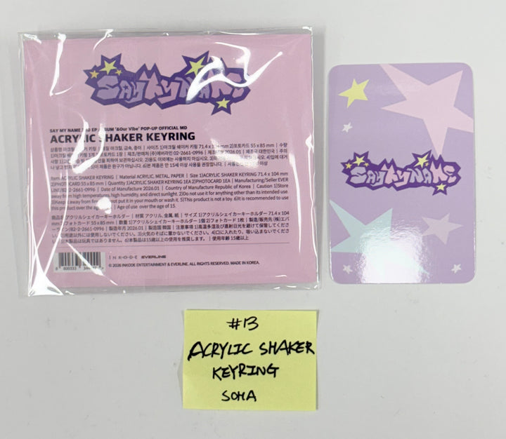 SAY MY NAME "&Our Vibe" - Official MD [26.1.2]