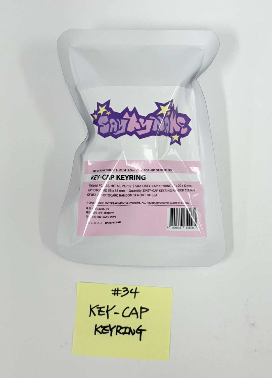 SAY MY NAME "&Our Vibe" - Official MD [26.1.2]