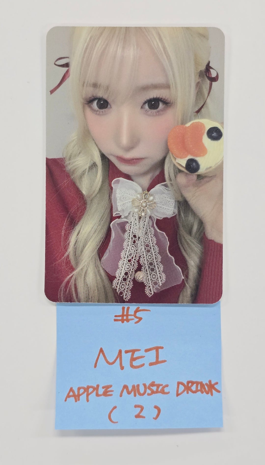 SAY MY NAME "&Our Vibe" - Apple Music Drink Event Photocard [26.1.2]