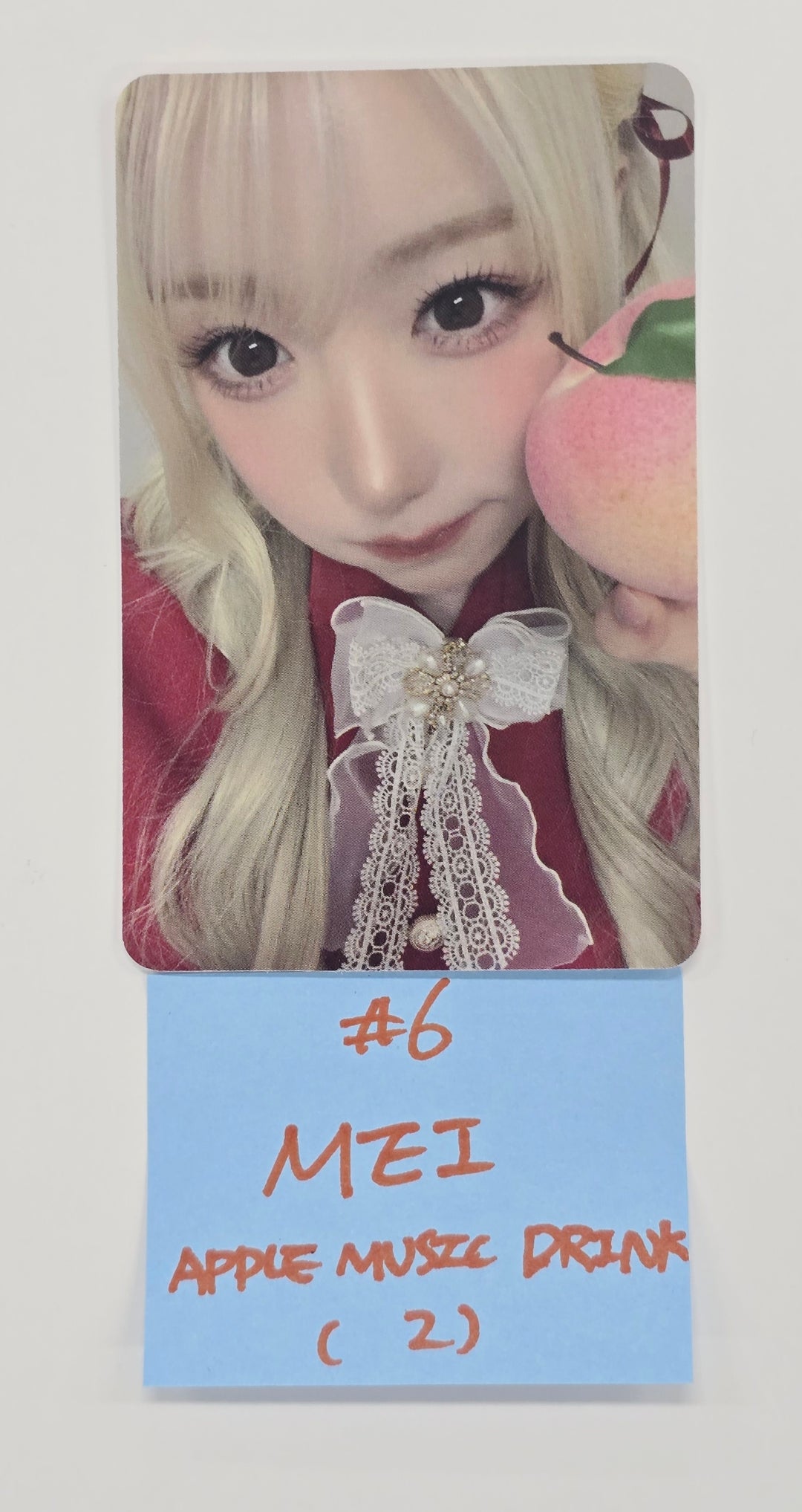 SAY MY NAME "&Our Vibe" - Apple Music Drink Event Photocard [26.1.2]