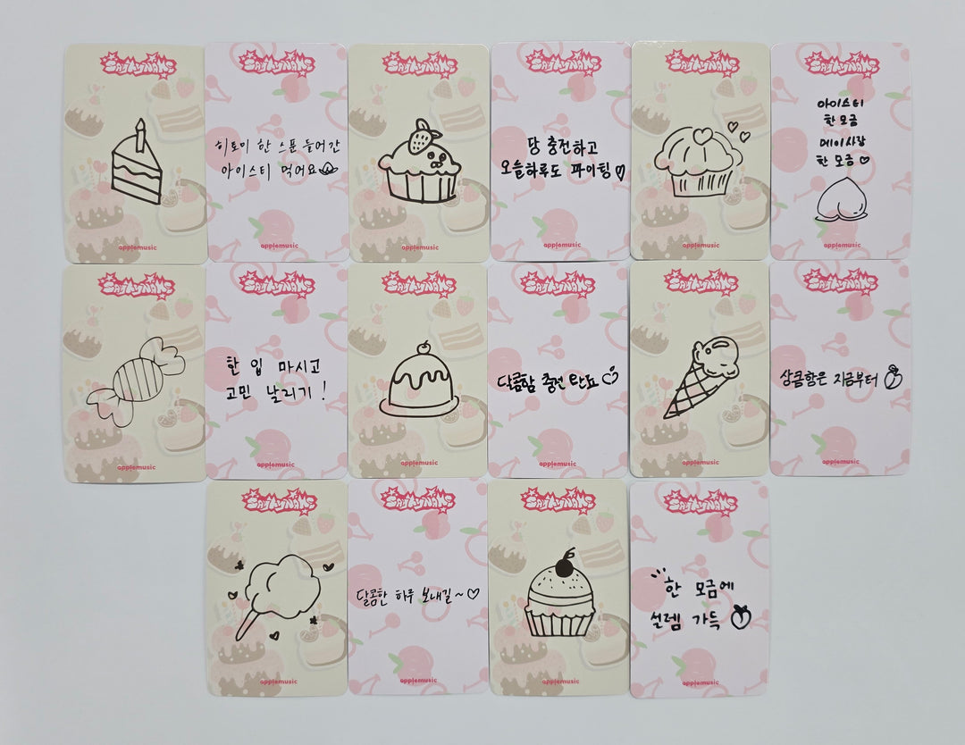 SAY MY NAME "&Our Vibe" - Apple Music Drink Event Photocard [26.1.2]