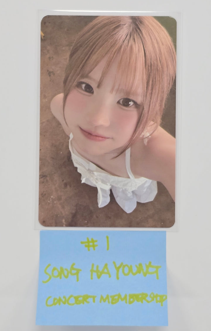 Fromis_9 "NOW TOMORROW" - CONCERT MEMBERSHIP Photocard [26.1.2]