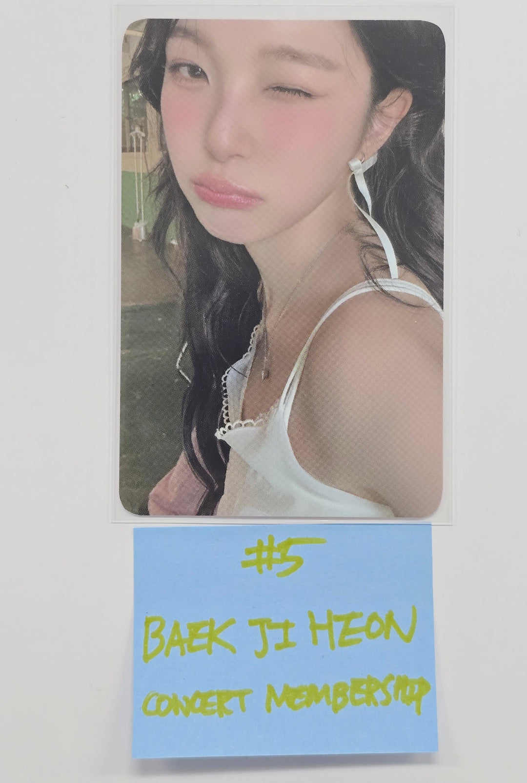 Fromis_9 "NOW TOMORROW" - CONCERT MEMBERSHIP Photocard [26.1.2]