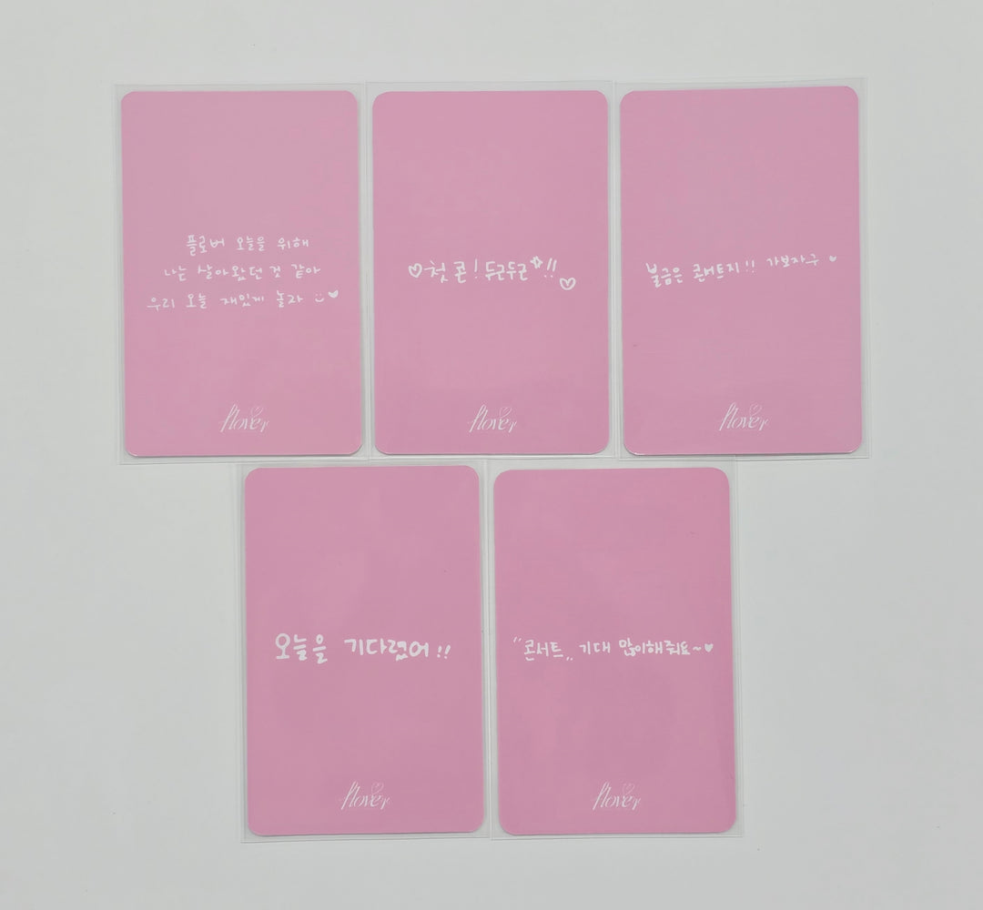 Fromis_9 "NOW TOMORROW" - CONCERT MEMBERSHIP Photocard [26.1.2]