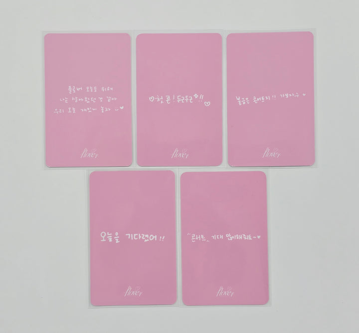 Fromis_9 "NOW TOMORROW" - CONCERT MEMBERSHIP Photocard [26.1.2]