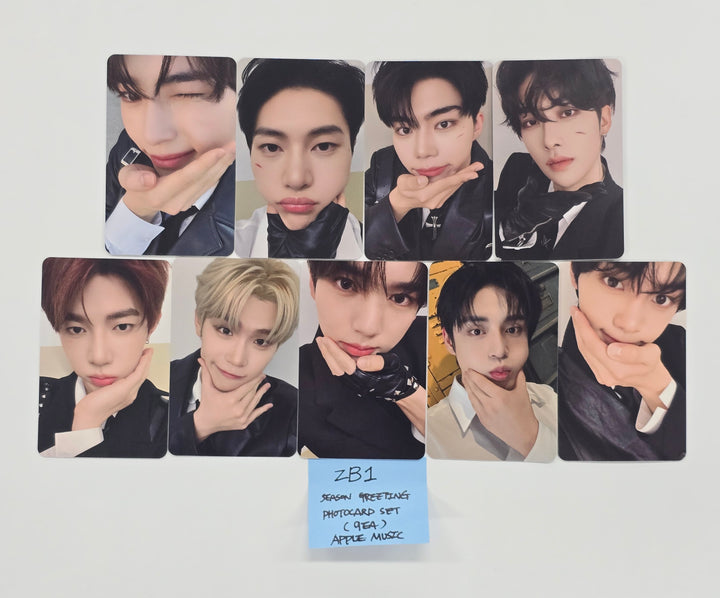 ZeroBaseOne "(0_1) World" - 2026 SEASON'S GREETINGS Apple Music Pre-Order Benefit Photocards Set (9EA) [26.1.2]