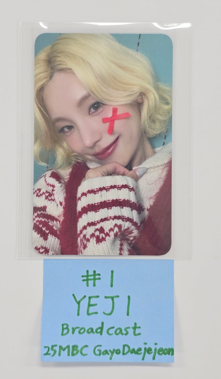 ITZY - 2025 MBC GayoDaejejeon Broadcast Photocard [26.1.2]