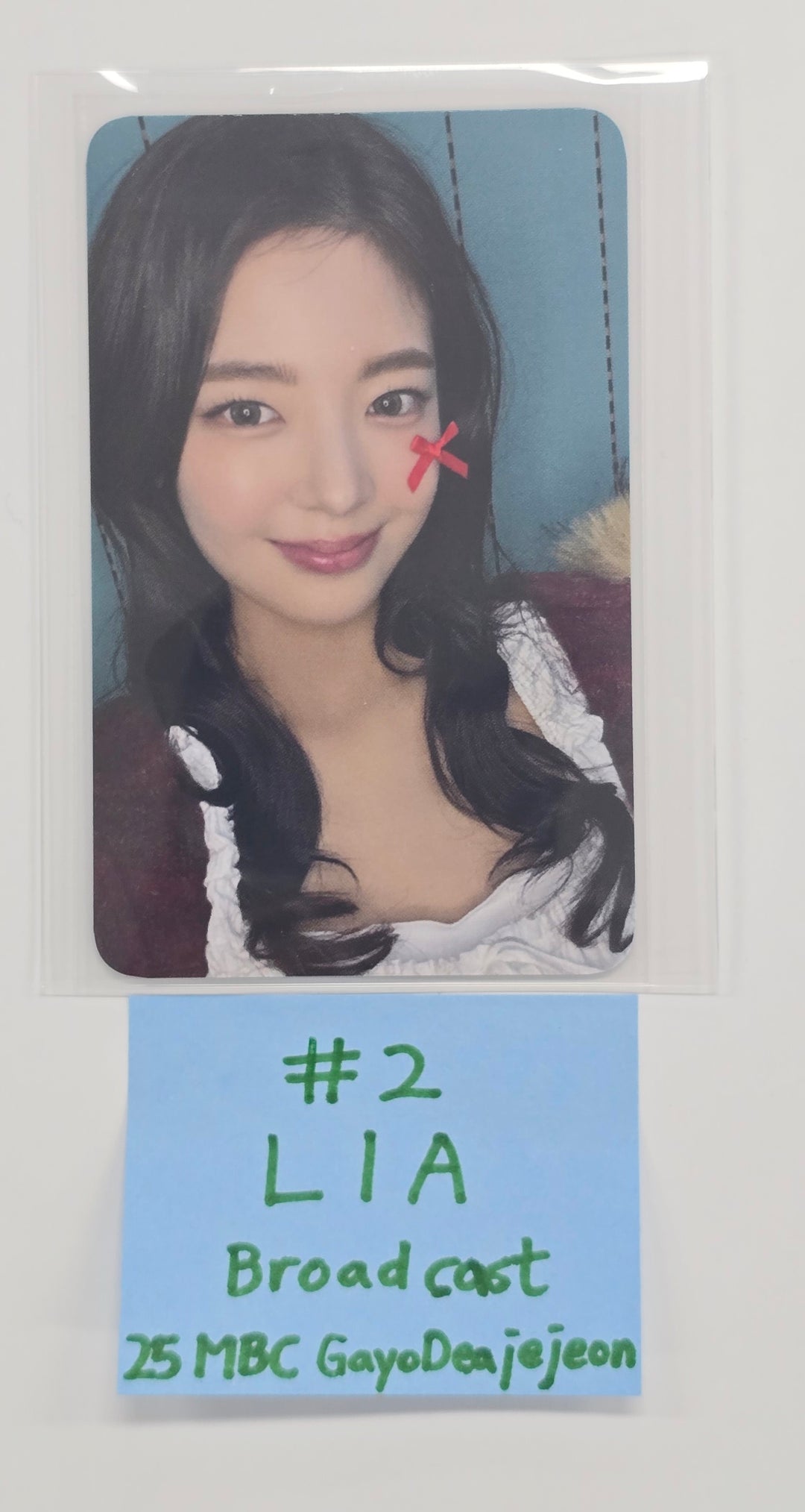 ITZY - 2025 MBC GayoDaejejeon Broadcast Photocard [26.1.2]