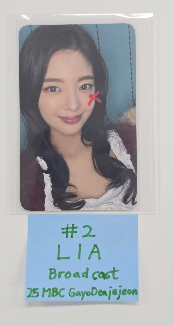 ITZY - 2025 MBC GayoDaejejeon Broadcast Photocard [26.1.2]