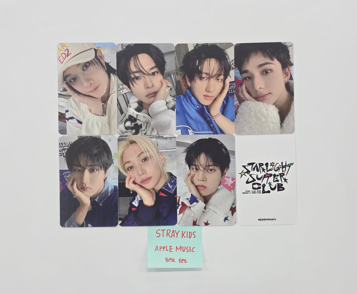 Stray Kids "STRAIGHT SUPPER CLUB" - 2026 Season Greetings Apple Music Pre-Order Benefit Photocards Set (8EA) [26.01.05]