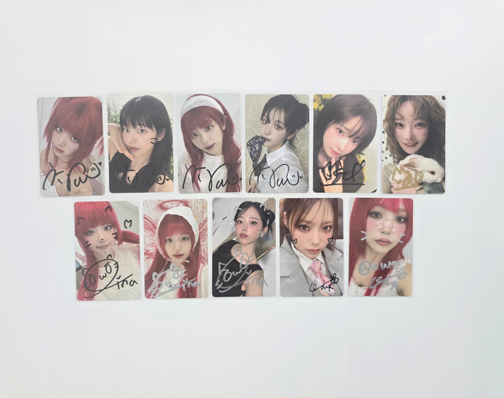 QWER - Hand Autograhped(Signed) Photocard [26.01.05]