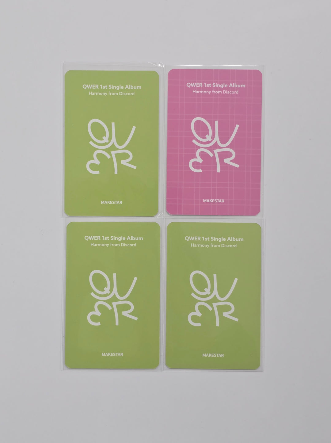 QWER - Makestar Fansign Event Photocard [26.01.05]