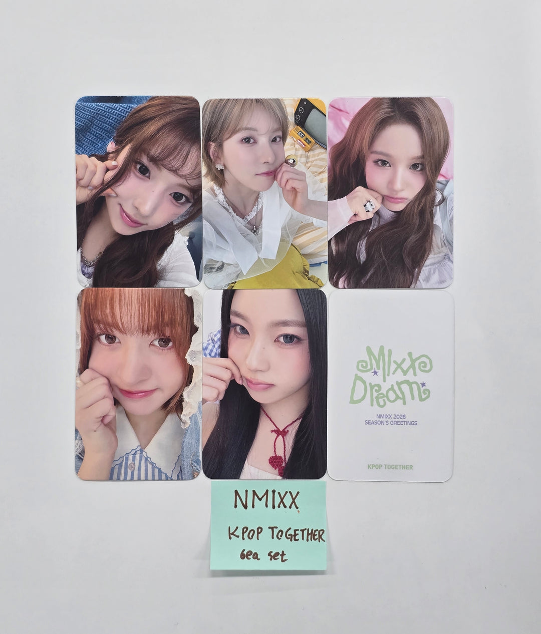 NMIXX "MIXX DREAM" - 2026 Season Greetings K-POP Together Pre-Order Benefit Photocards Set (6ea) [26.01.05]