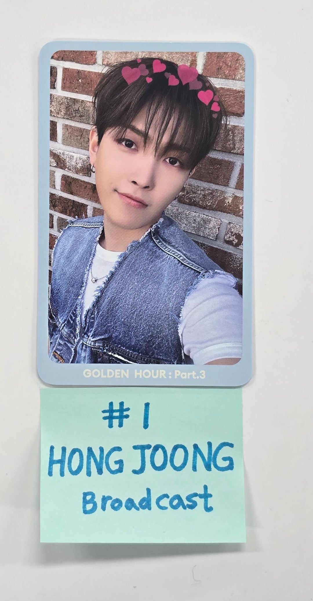 Ateez "Lemon Drop" - Broadcast Photocard [26.01.05]