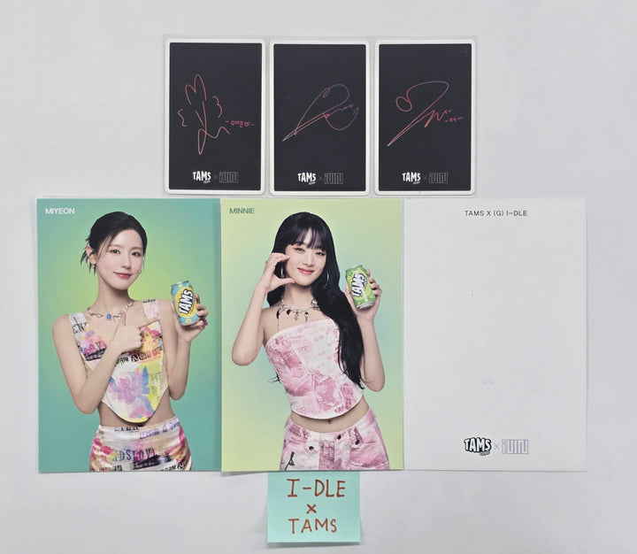 I-DLE - TAMS Event Photocards (3EA) & Photo (3EA) Set [26.01.05]