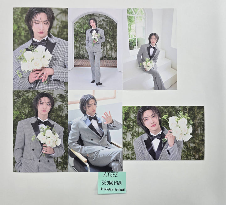 Seonghwa (Of Ateez) - Birthday MD Official Postcard set (6EA) [26.01.05]
