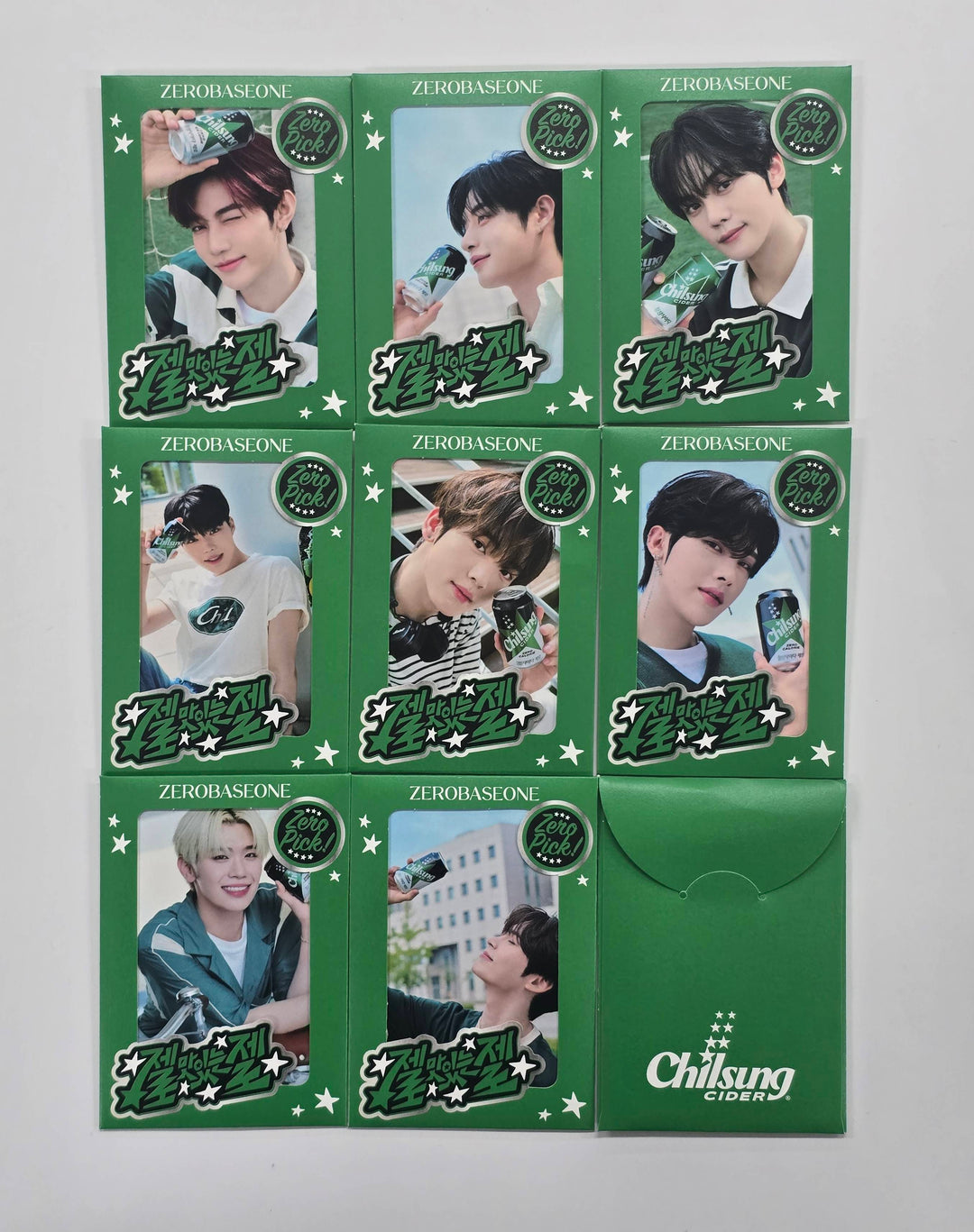 ZeroBaseOne - Chilsung Cider Event Photocards Set (3EA) [26.01.05]