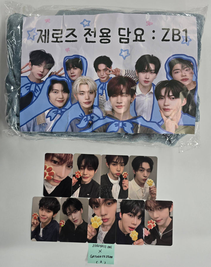 ZeroBaseOne - Gayodaejejeon Broadcast Photocard Set (9EA) x Blanket set [26.01.05]