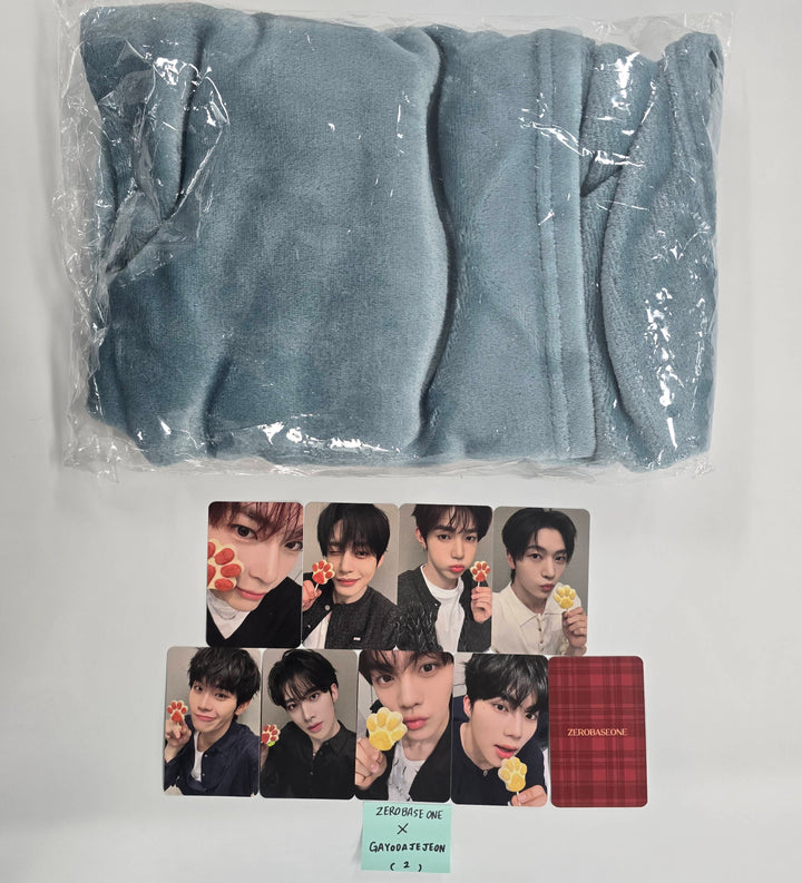 ZeroBaseOne - Gayodaejejeon Broadcast Photocard Set (9EA) x Blanket set [26.01.05]