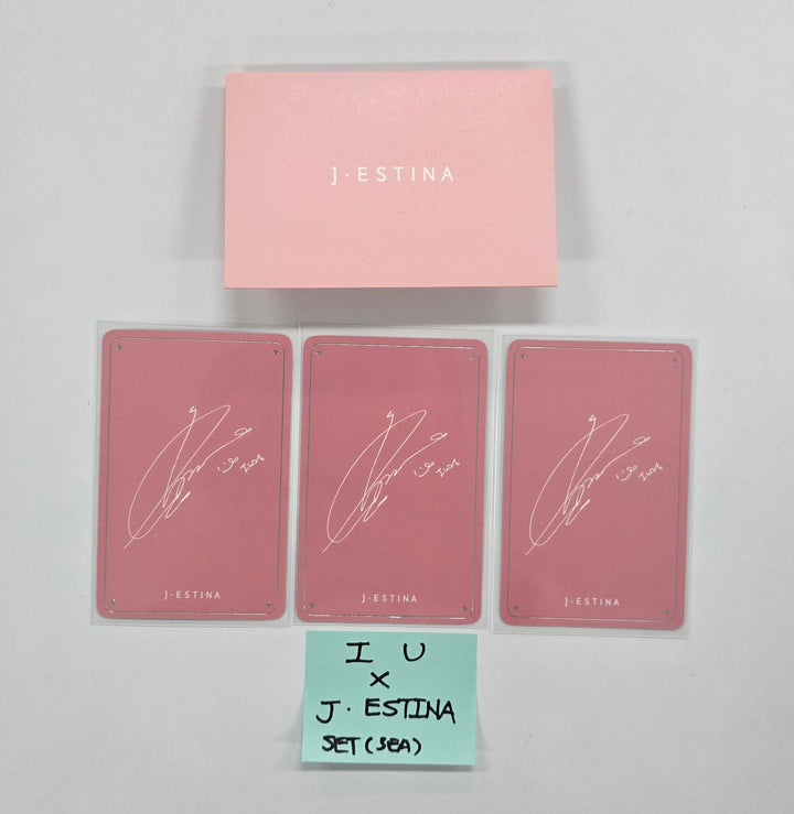 IU X JESTINA - Event Photocards Set (3EA) [26.01.05]