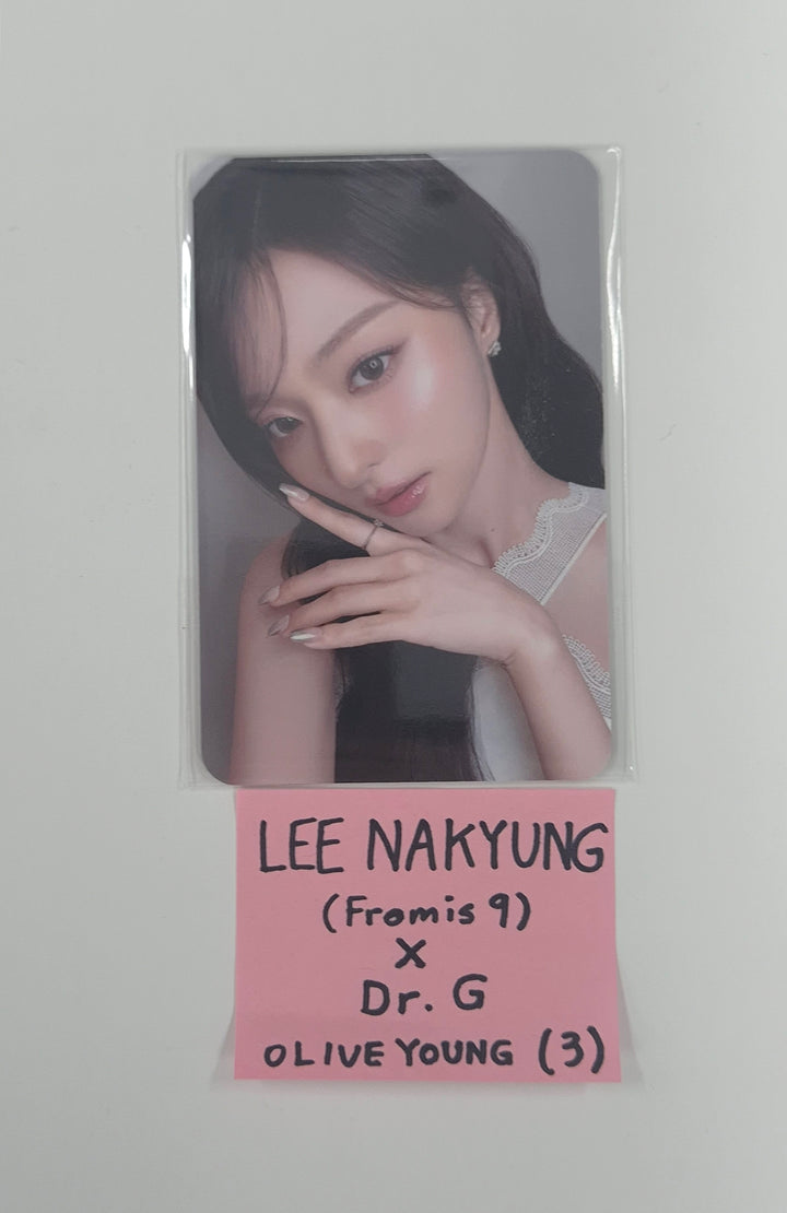 LEE NAKYUNG (of Fromis_9) - "Lee nakyung x Dr.G" Olive Young Event Photocard Set (2ea) [26.01.06]