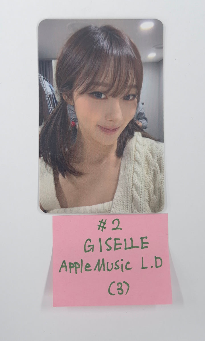 Aespa "Rich Man" - Apple Music Lucky Draw Event Photocard (ENERGY Ver.) R2 [26.01.06]