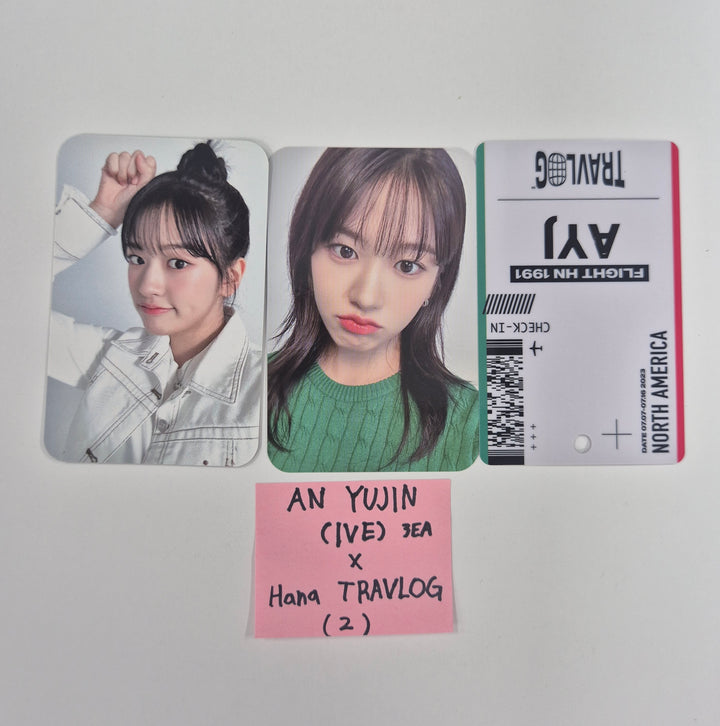 YUJIN (Of IVE) - HANA BANK TRAVLOG Event Photocard Set (3ea) [26.01.06]
