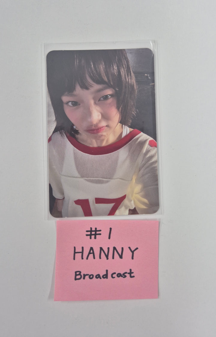 HANNY (of Newjeans) - Broadcast Photocard [26.01.06]