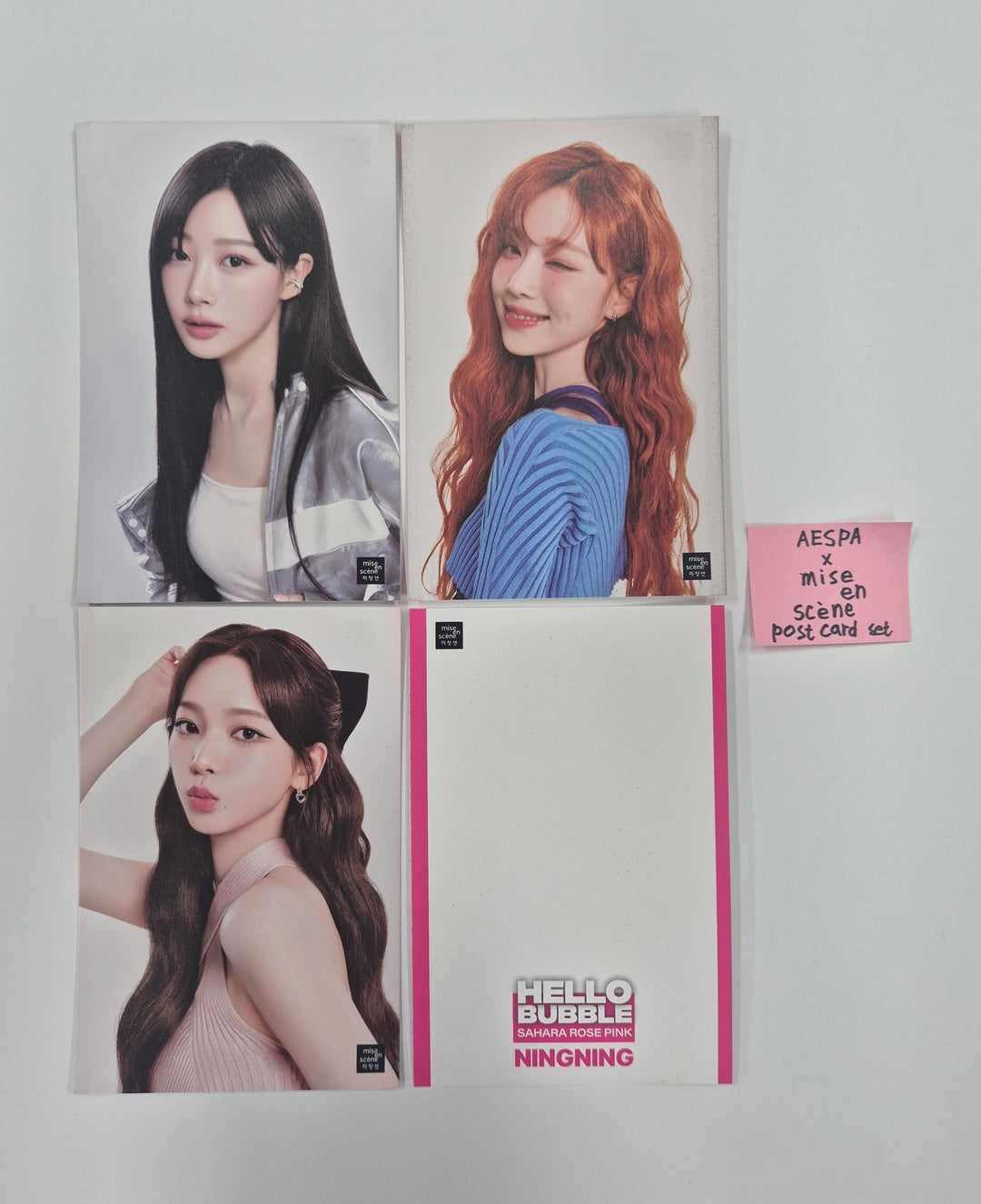 Aespa - Mise En Scene Event Postcard Set (4EA) [26.01.06]