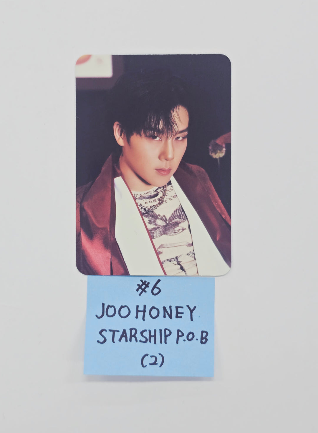 JOOHONEY (of MONSTA X) "光 (INSANITY) - Starship Pre-Order Benefit Photocard [26.01.07]