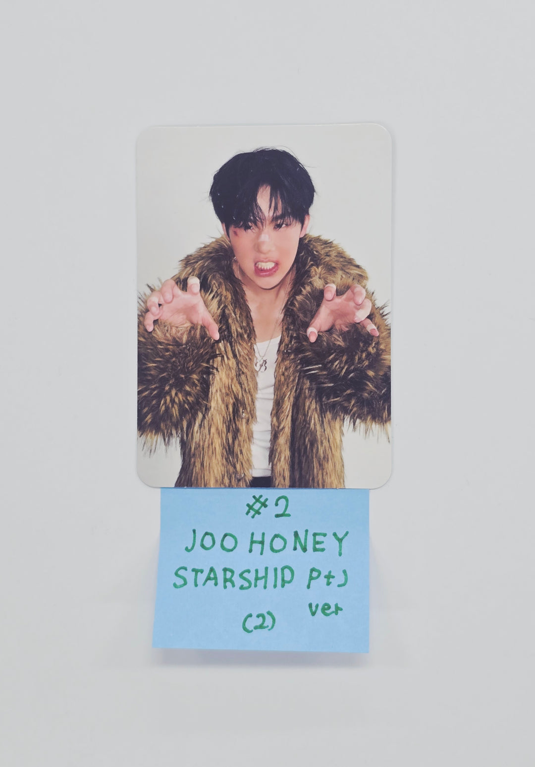 JOOHONEY (of MONSTA X) "光 (INSANITY) - Starship Pre-Order Benefit Photocard (Photobook + Jewel Ver.) [26.01.07]