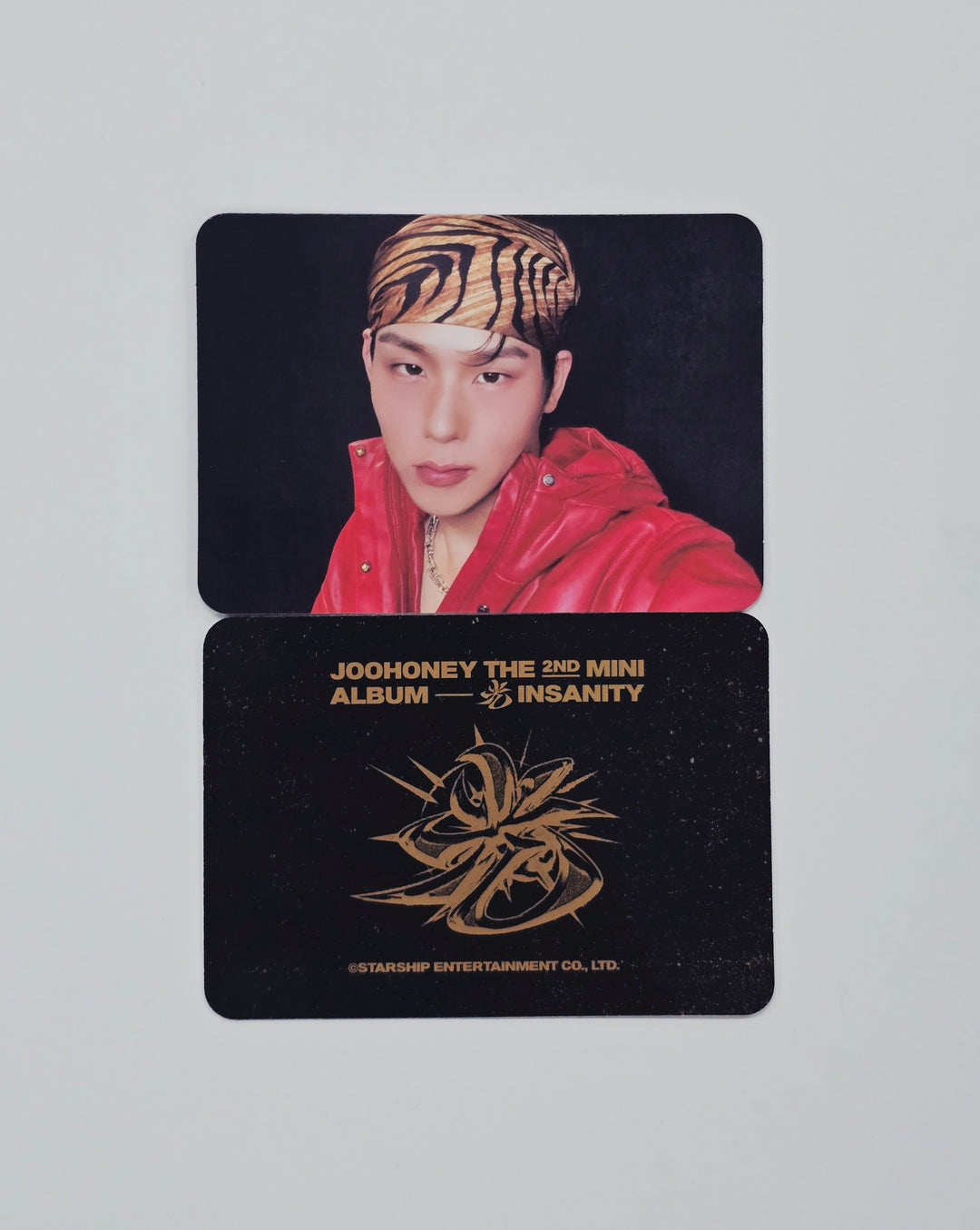 JOOHONEY (of MONSTA X) "光 (INSANITY) - Starship Pre-Order Benefit Photocard (Jewel Ver.) [26.01.07]