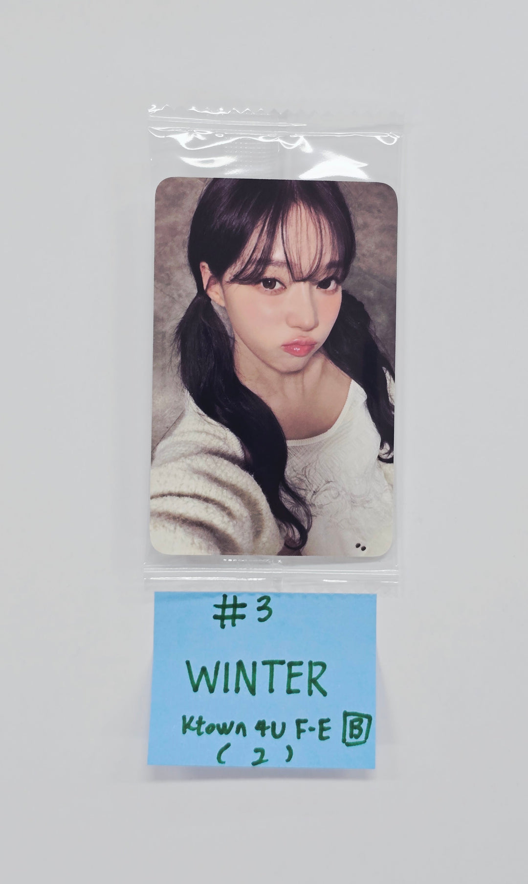 Aespa "Rich Man" - Ktown4U Fansign Event Photocard (BURST Ver.) [26.01.07]