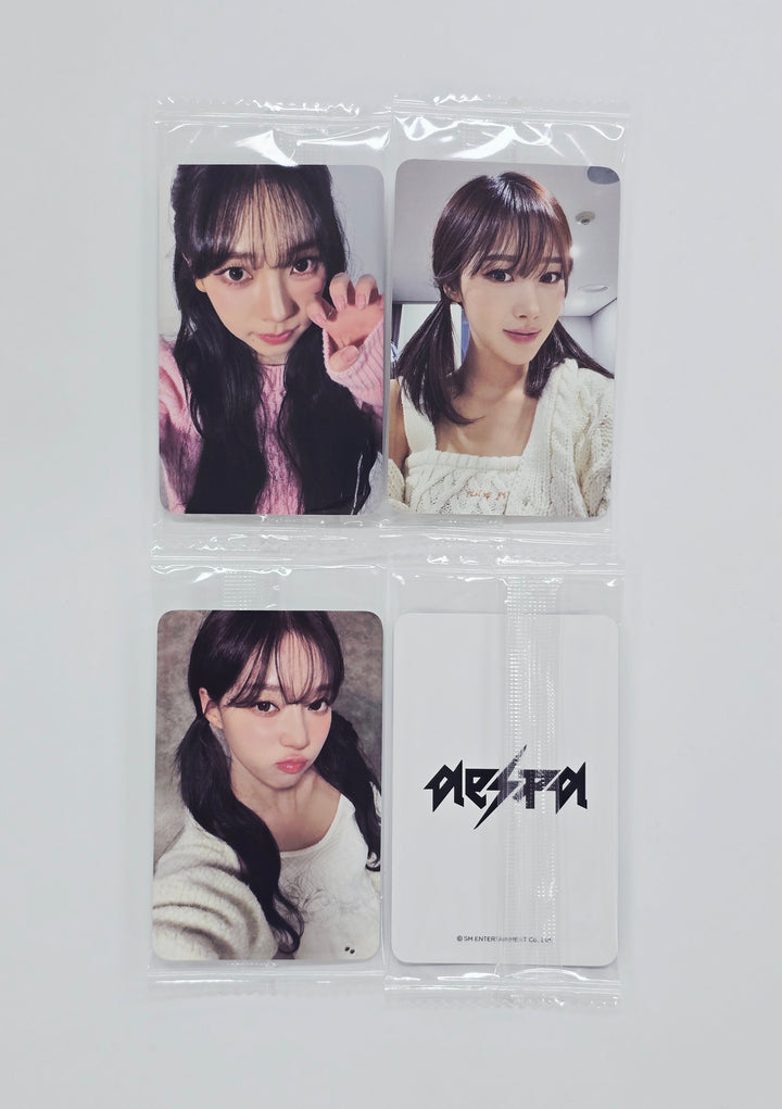 Aespa "Rich Man" - Ktown4U Fansign Event Photocard (BURST Ver.) [26.01.07]