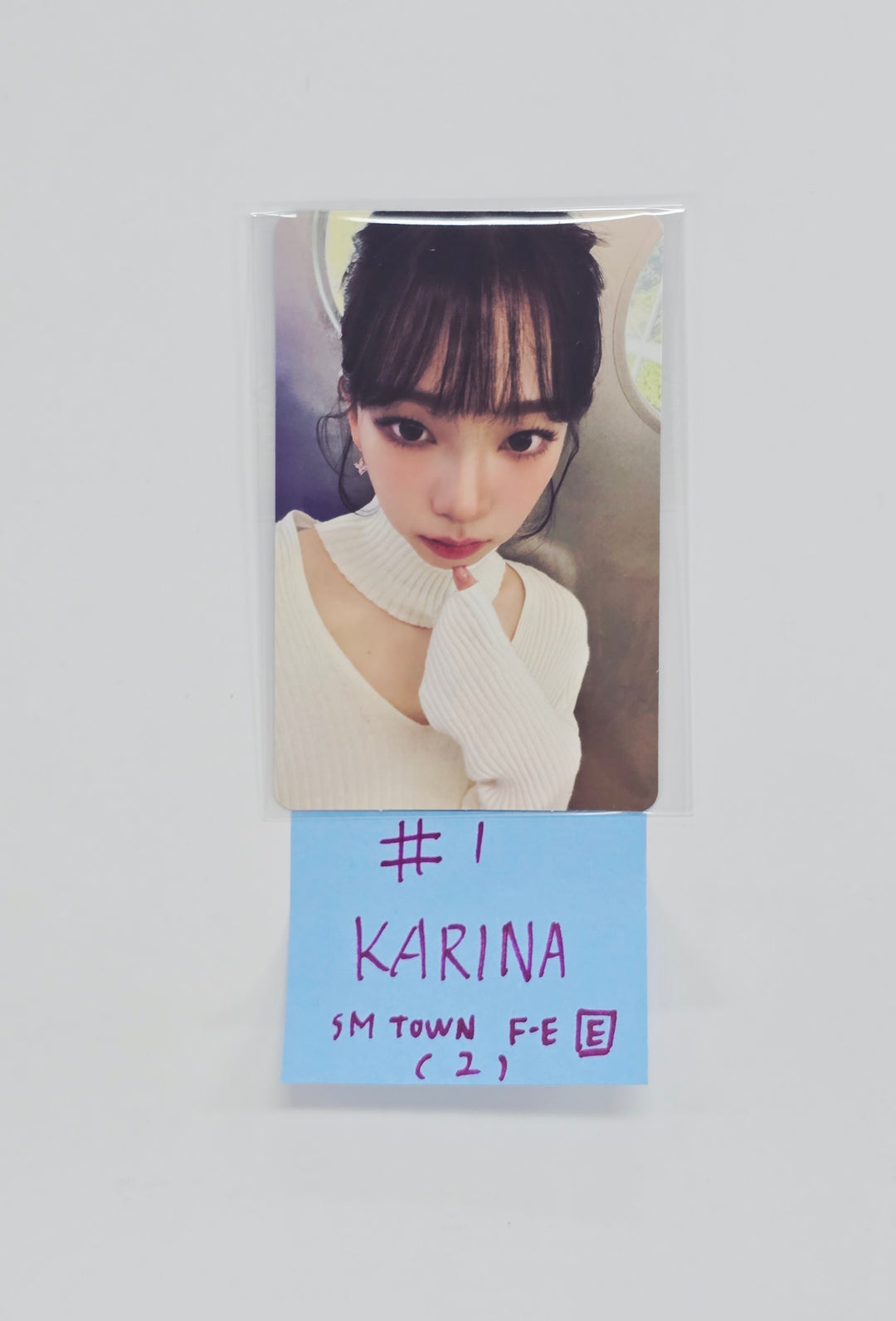 Aespa "Rich Man" - SM Town Fansign Event Photocard (ENERGY Ver.) [26.01.07]