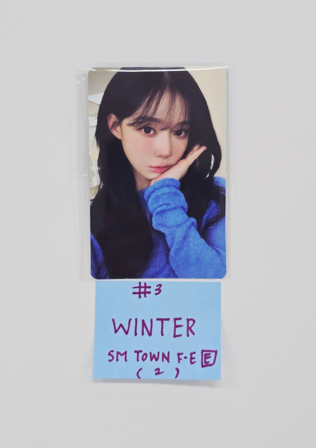 Aespa "Rich Man" - SM Town Fansign Event Photocard (ENERGY Ver.) [26.01.07]