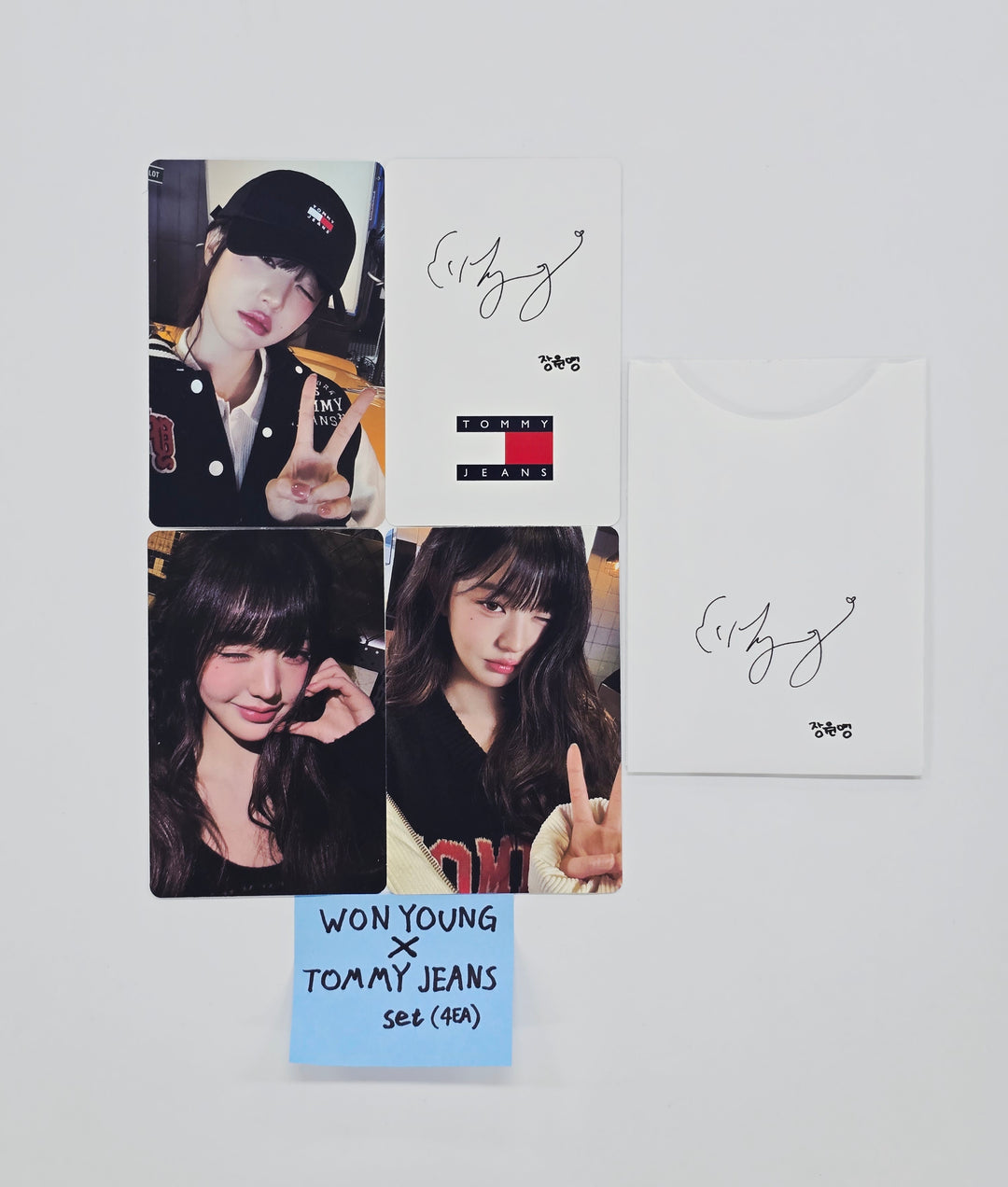 Wonyoung (Of IVE) - TOMMY JEANS Event Photocards Set (4EA) [26.01.07]