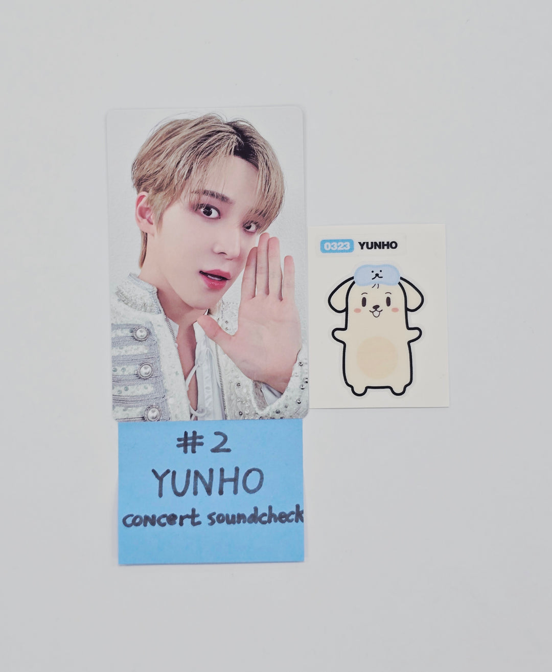 Ateez "Towards The Light" 2025 World Tour - Sound Check Photocard [26.01.07]