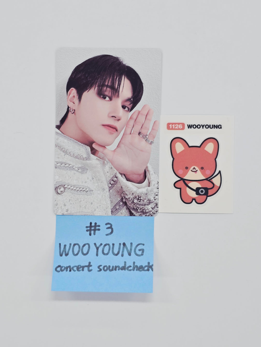 Ateez "Towards The Light" 2025 World Tour - Sound Check Photocard [26.01.07]