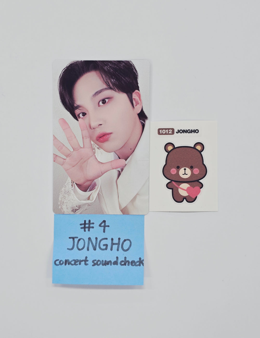 Ateez "Towards The Light" 2025 World Tour - Sound Check Photocard [26.01.07]