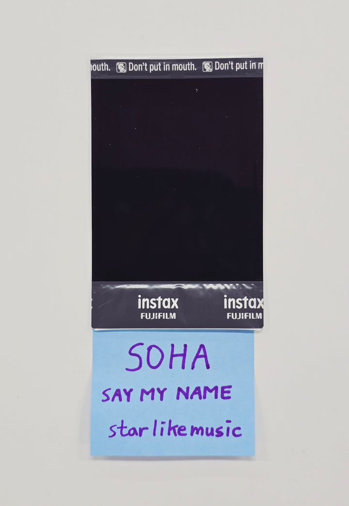 SOHA (of SAY MY NAME) - Hand Autographed(Signed) Polaroid [26.01.07]