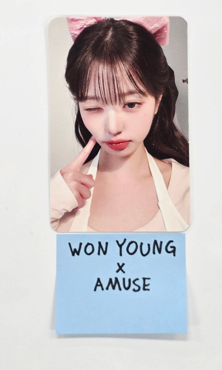 Wonyoung (Of IVE) - AMUSE Event Photocard [26.01.07]
