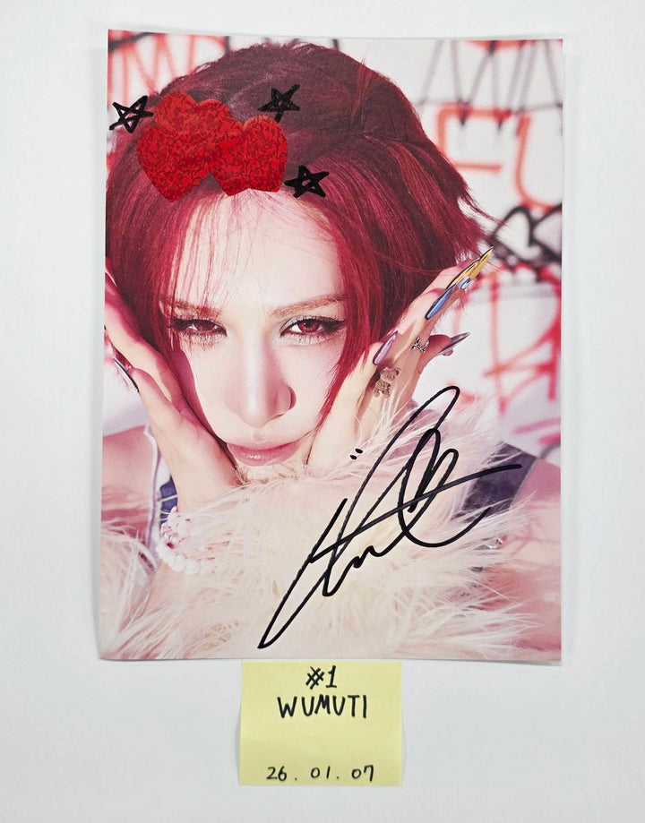 XLOV "UXLXVE" - A Cut Page From Fansign Event Album [26.01.07]