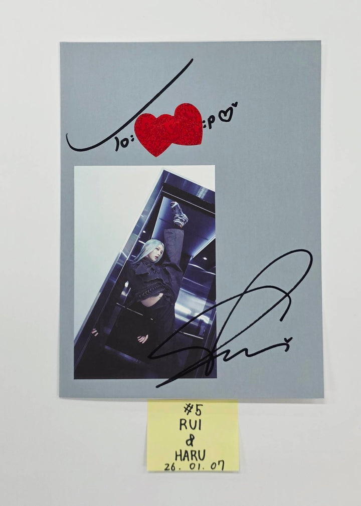 XLOV "UXLXVE" - A Cut Page From Fansign Event Album [26.01.07]