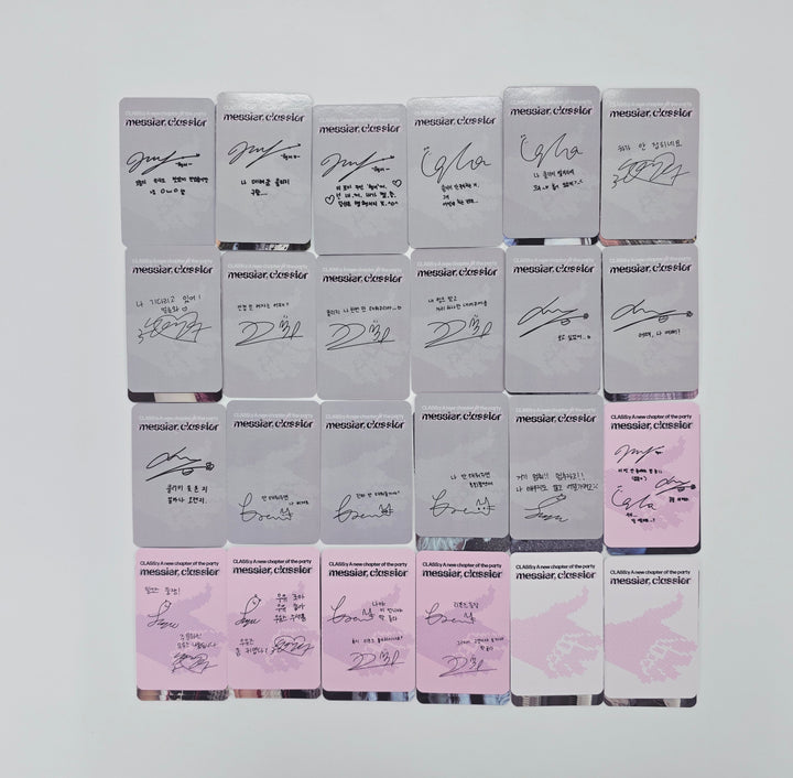 CLASS:y "A new chapter of the party - messier, classier Goods package" - Official Photocard [26.01.08]