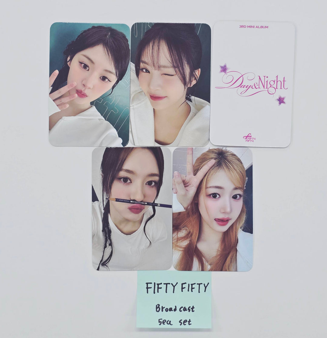 FIFTY FIFTY "Day & Night" - Broadcast Photocard set (5EA) [26.01.08] - Must Read !