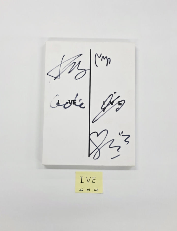 IVE "I've IVE" - Hand Autographed(Signed) Promo Album [26.01.08]