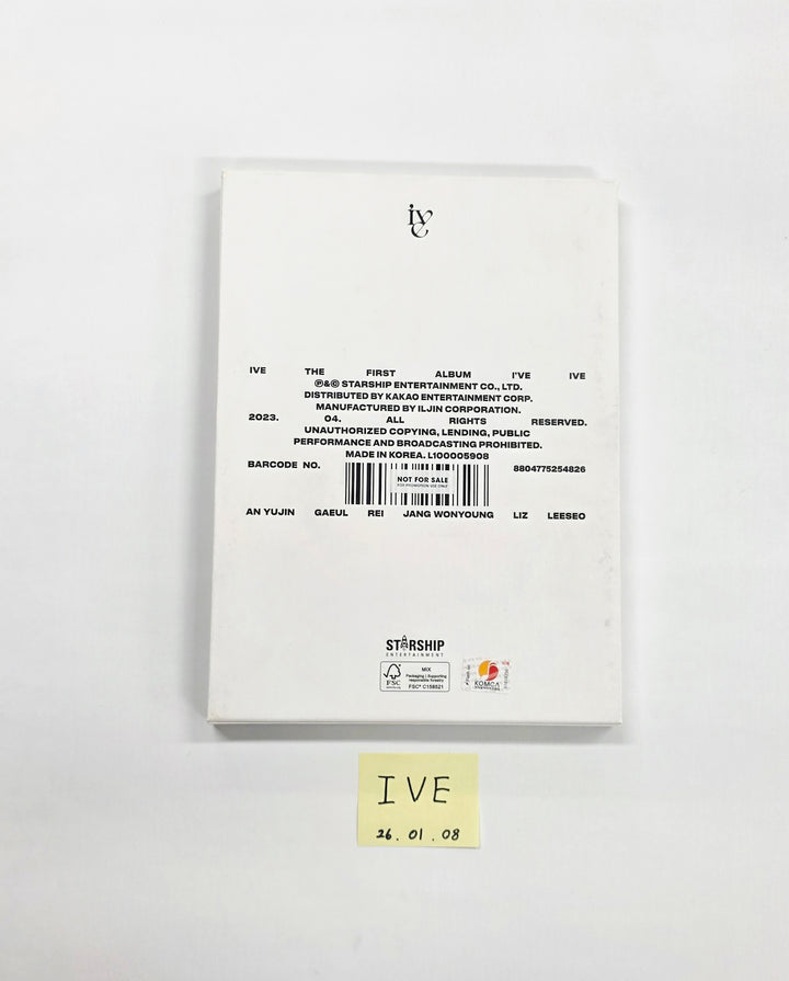 IVE "I've IVE" - Hand Autographed(Signed) Promo Album [26.01.08]