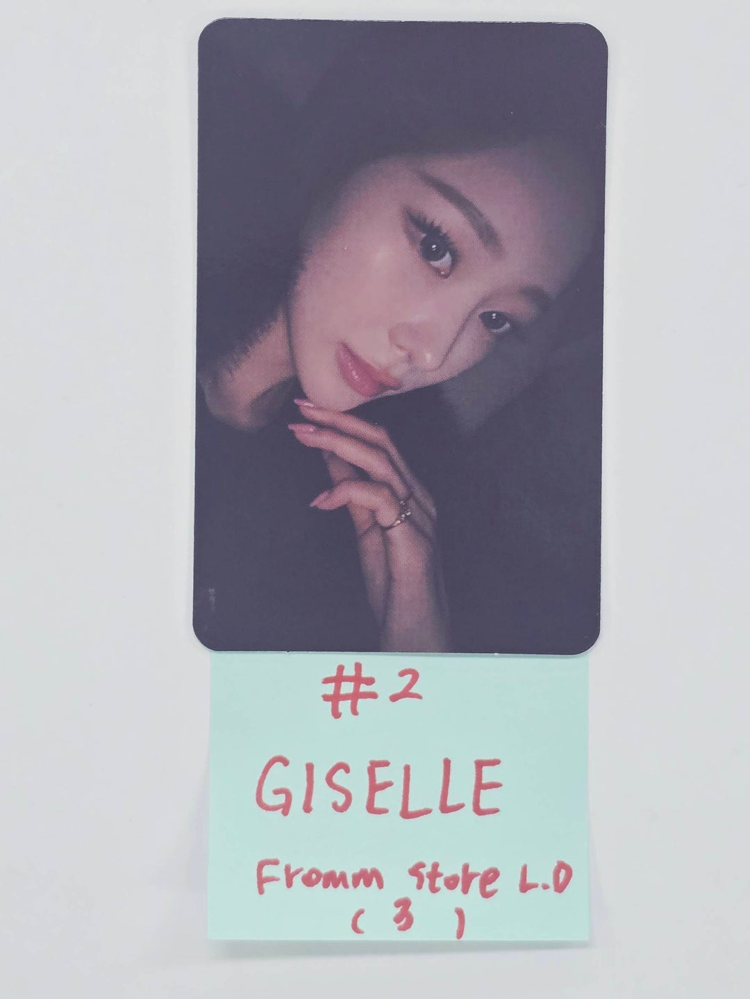 Aespa "Rich Man" - Fromm Store Lucky Draw Event Photocard (ENERGY Ver.) [26.01.08]