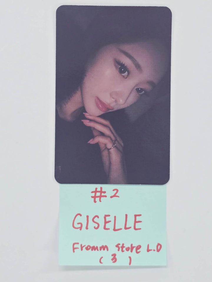 Aespa "Rich Man" - Fromm Store Lucky Draw Event Photocard (ENERGY Ver.) [26.01.08]